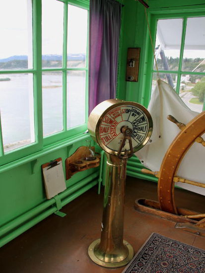 Die Klondike war sehr schwierig zu steuern - wegen der Grösse des Schiffs und der sich ständig verändernde Flusslauf des Yukon mit seinen vielen Sandbänken...