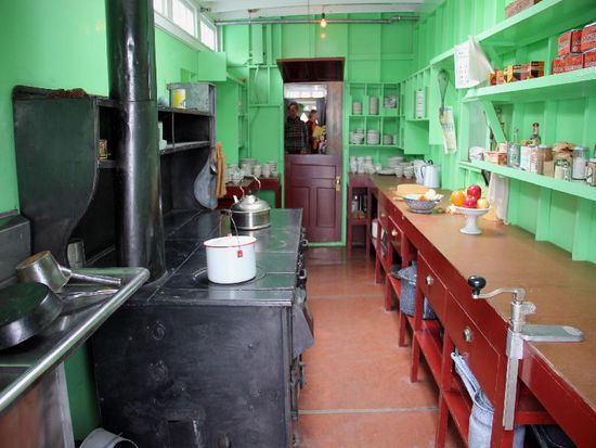 Wo gefuttert wird, brauchts auch eine Küche...