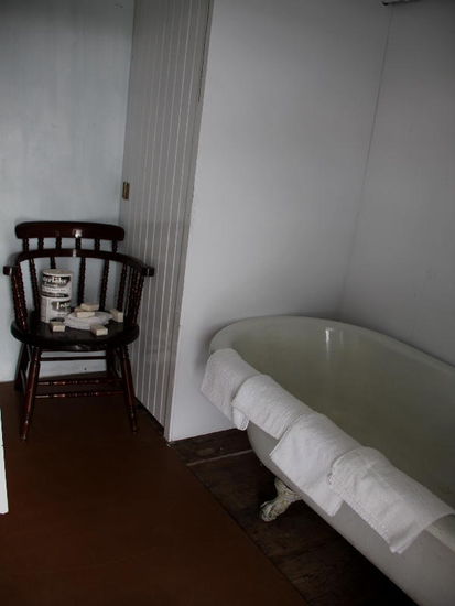 Einmal pro Fahrt durfte sogar gebadet werden...