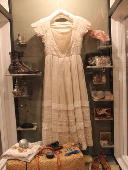 Bekleidung von damals...