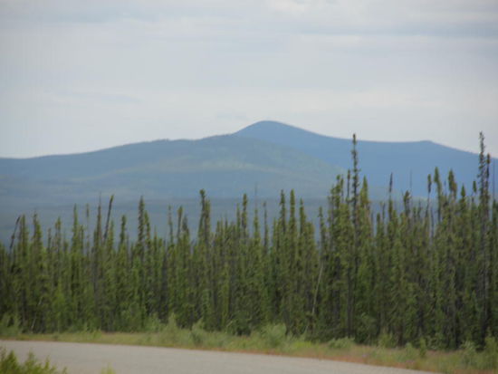 Kurz nach der Abzweigung zum Silver Trail...