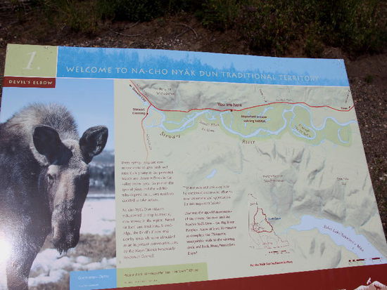 ...besuchen wir die Geburtsstätte vieler Elche...