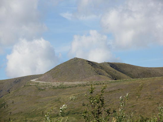 Noch um die nächste Bergkuppe...