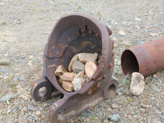 Zeichen des alten Goldgräberortes...