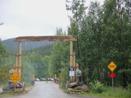Bei den Chena Hot Springs...