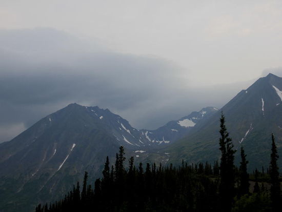 Und in der Tat verschlechtert sich das Wetter zunehmends...