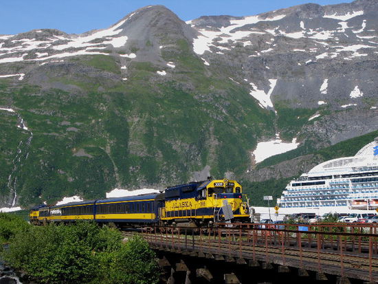 Die Alaska Eisenbahn...