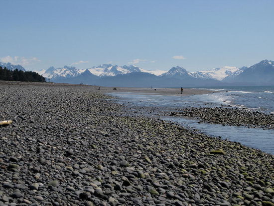 Strandspaziergang bei Ebbe...