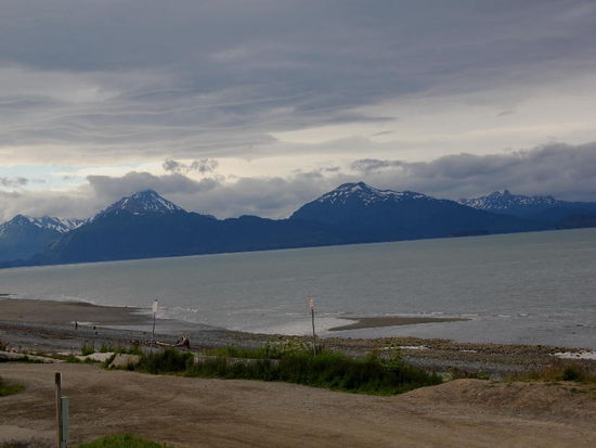 Am andern Morgen - das Wetter verschlechtert sich zunehmends...