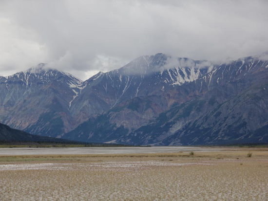 Ein grosses Gebiet - vor Jahren überschwemmt...; im Winter sehr kalt, bis  50 °C....