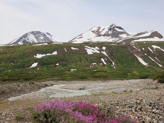 Die schöne Landschaft lädt uns immer wieder zu Zwischenhalten ein...