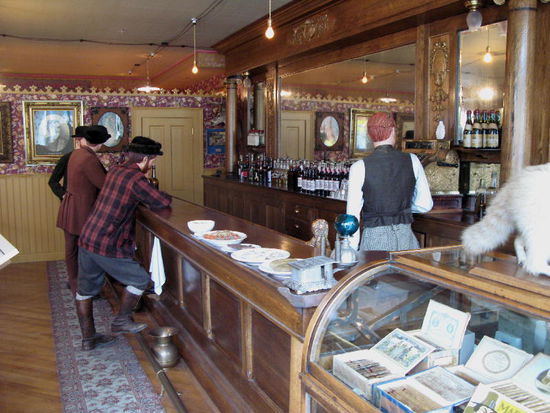 In der früheren Kneipe...