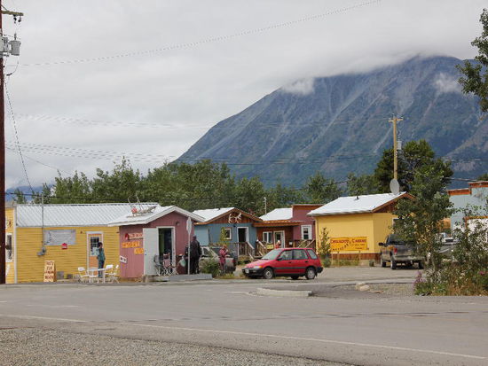 Ein paar Häuser im Dorf...