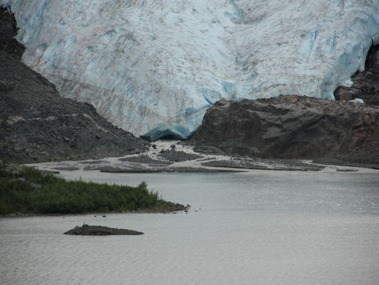 Gewaltig, diese Eismassen...