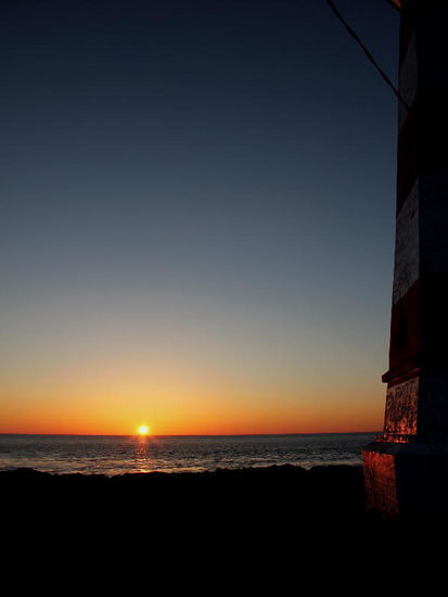 Gemeinsam den schönen Sonnenuntergang angucken...