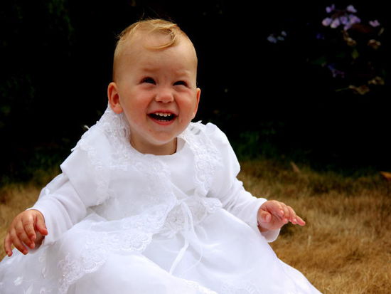 Und der Star des Tages - Leonie...
Am Mittag gibt's im Kreise der Familie ein herrliches BBQ, war super!