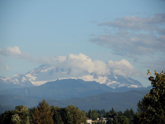 Der Berg gehört bereits zu den USA...