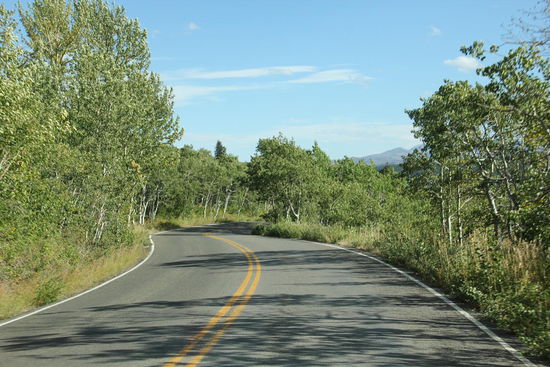 Im Summit Camground finden wir einen schönen Platz...; nur der Zug nachts macht uns zu schaffen...