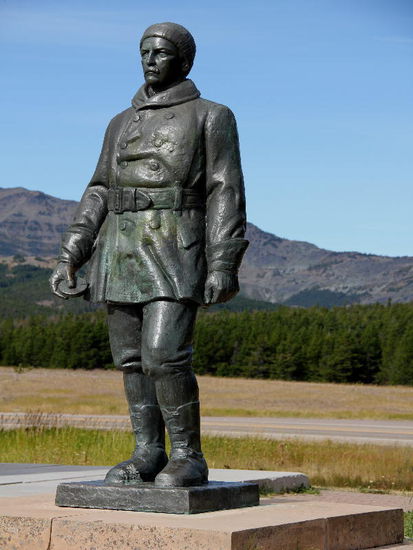 Aber schliesslich schlafen wir ja in der Nähe dieses Herrn und der war einer der Pioniere der Eisenbahngeschichte...