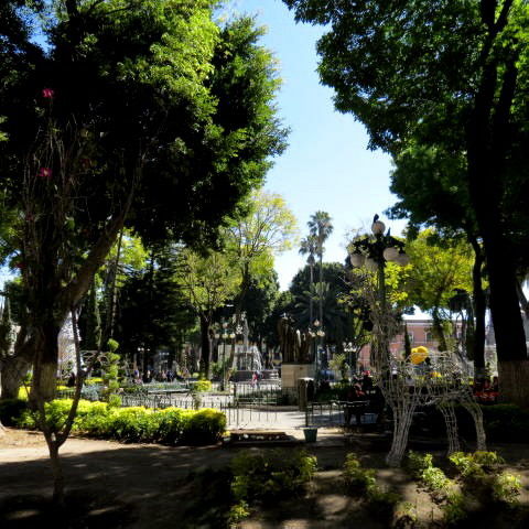 Der Zocaló von Puebla