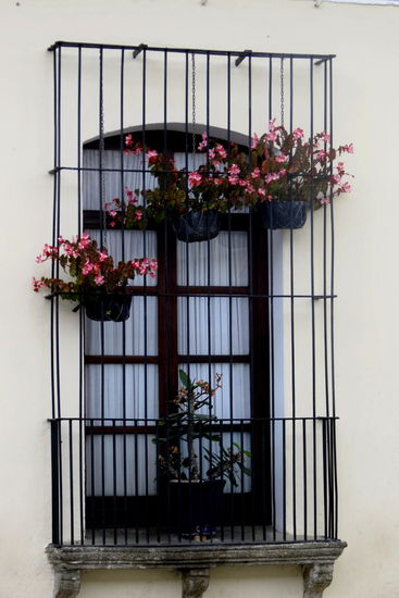 Typische spanische Balkone
