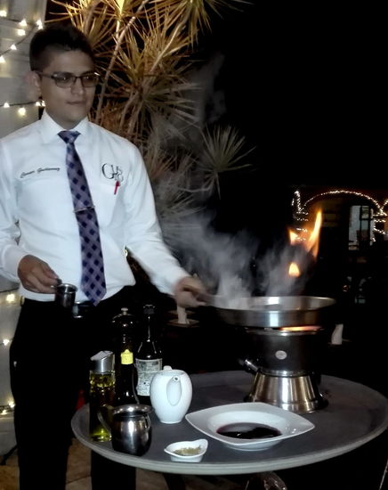 Da bruzelt was ganz Köstliches in der Pfanne