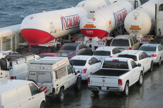 Für einmal wird Leomobil gefahren