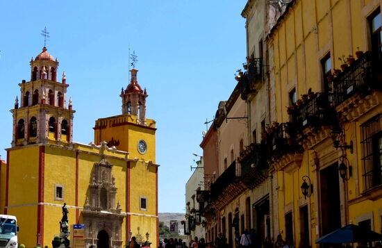in der Stadt, Basilica de Nuestra Señora de Guanajuato