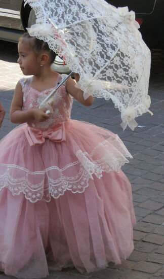 Eine andere kleine Prinzessin wartet auf den grossen Auftritt