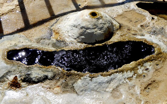 Eine der Wasserquellen