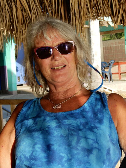 Wir geniessen den herrlichen Rundblick über die Lagune und schon bald geht die Sonne unter...