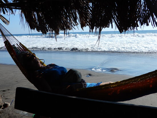 Abhängen in der Hängematte und den Tag geniessen!