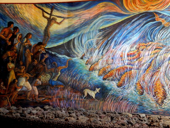 Zuerst besuchen wir das Museum