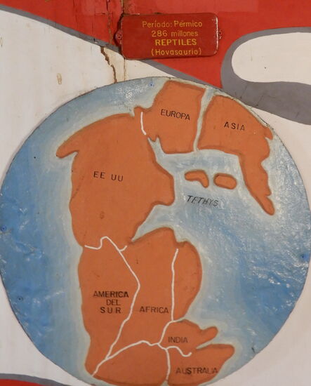 Ungefähr so darf man sich die Erde vor 285 Mio Jahren vorstellen