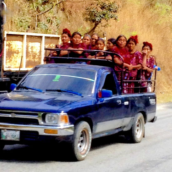 Spannend, was man unterwegs alles zu sehen bekommt!