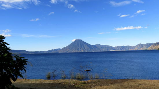 Am Morgen ist die Luft noch klar und die Sicht recht gut