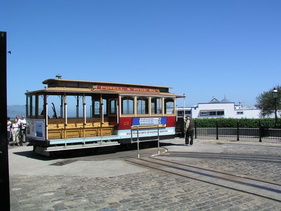 Endstation der Cable Car