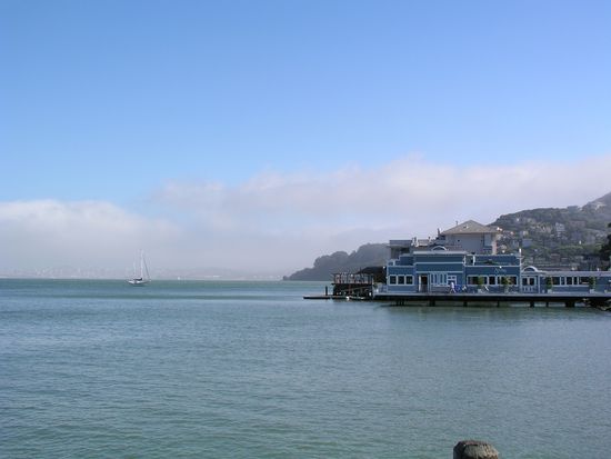 Sonne hier - Nebel dort