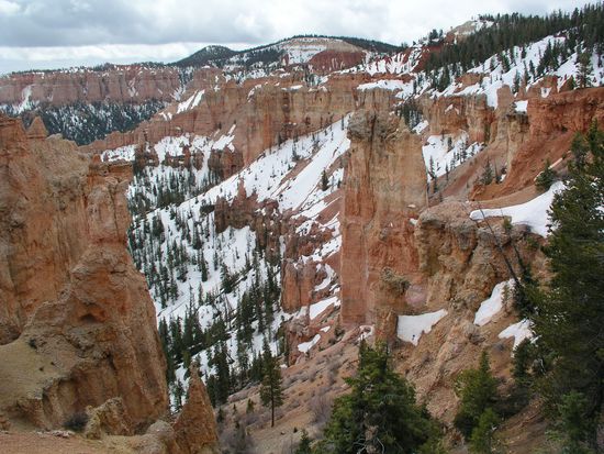 Schnee macht den Anblick noch reizvoller