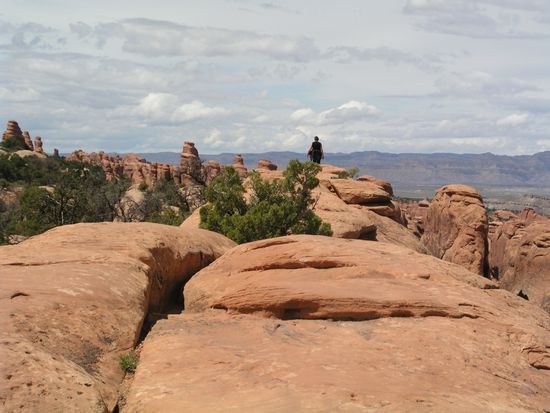 Weg zur Double-O-Arch
