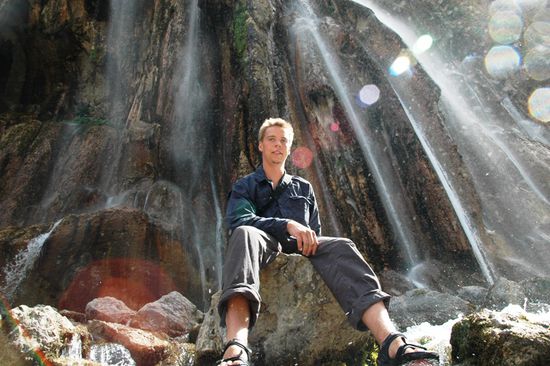 Carl und die schönen Wasserfälle, hört Ihr das Rauschen?!