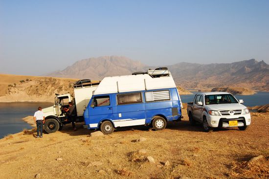Hier ging es zu steil bergab, so dass wir leider nicht baden gehen konnten. Die Sicht entschädigte uns dafür!