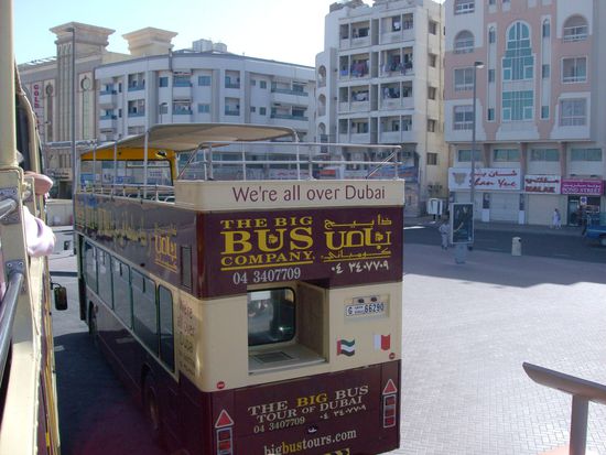 Unser toller Tourbus - The Big Bus Company!