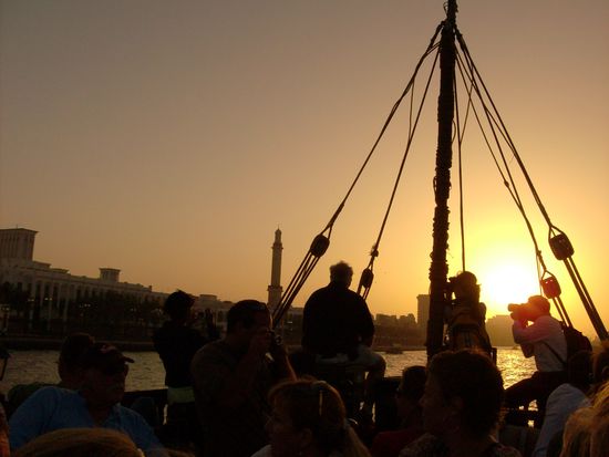 Sonnenuntergang in Dubai