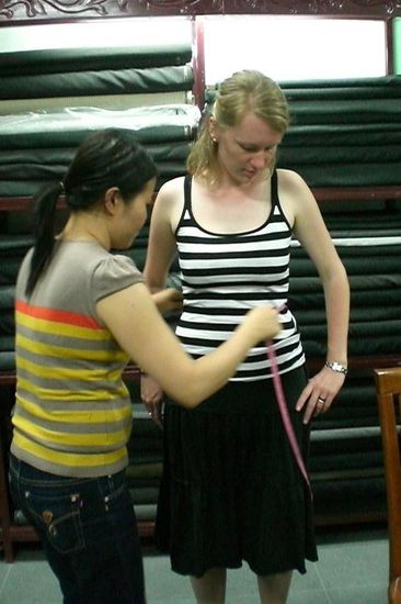 jeder Zentimeter wurde massgenommen