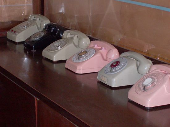 Telefone im Palast