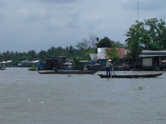 Der erste Eindruck vom Mekong Delta