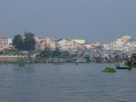 Blick auf Chau Doc