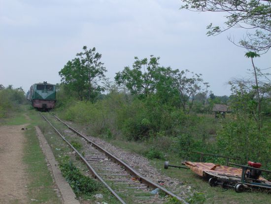 Der richtige Zug kommt näher