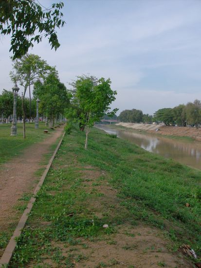 Der Fluss in Battambang